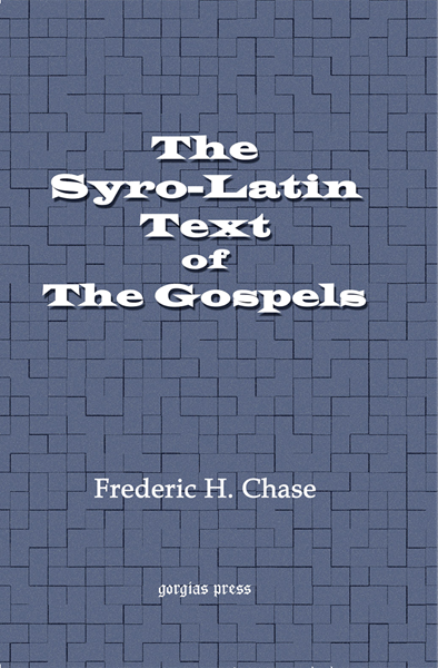 Picture of The Syro-Latin Text of the Gospels