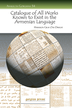 Picture of Catalogue of All Works Known to Exist in the Armenian Language