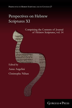 Picture of Perspectives on Hebrew Scriptures XI