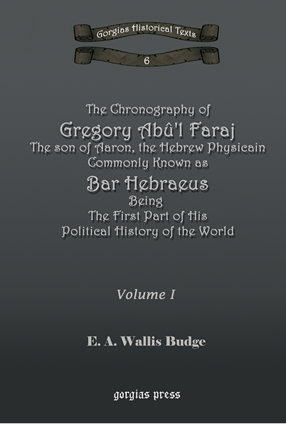 Picture of The Chronography of Bar Hebraeus (2-volume set)
