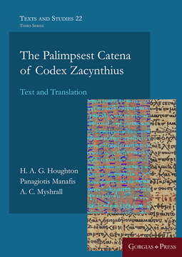Picture of The Palimpsest Catena of Codex Zacynthius