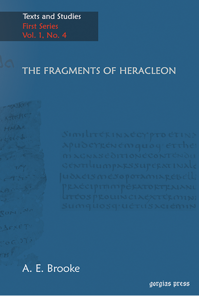 Picture of The Fragments of Heracleon