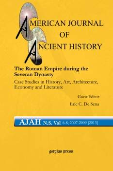 Picture For American Journal of Ancient History: New Series Series and Journal
