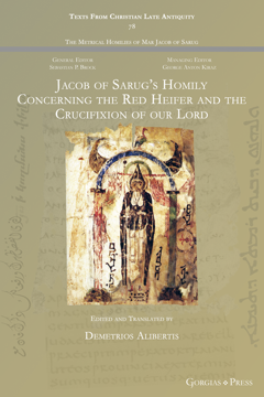 Picture of Jacob of Sarug's Homily Concerning the Red Heifer and the Crucifixion of our Lord