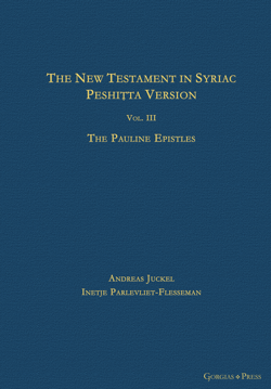 Picture of The New Testament in Syriac. Peshitta Version